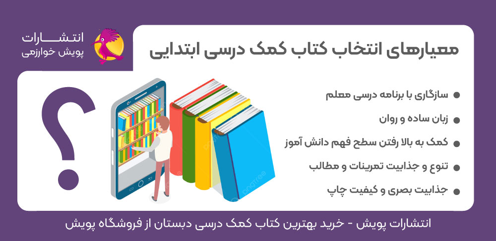 انتخاب کتاب کمک آموزشی ابتدایی، بهترین کتاب کمک آموزشی ابتدایی، قیمت کتاب کمک آموزشی، خرید کتاب کمک آموزشی پویش