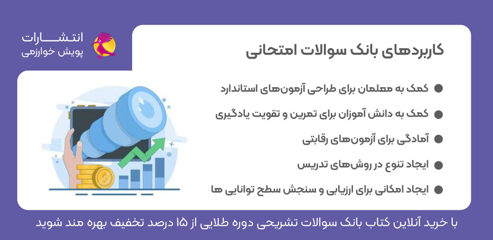بانک سوالات، خرید بانک سوالات، قیمت بانک سوالات، بانک سوالات پویش، بانک سوالات تیزهوشان