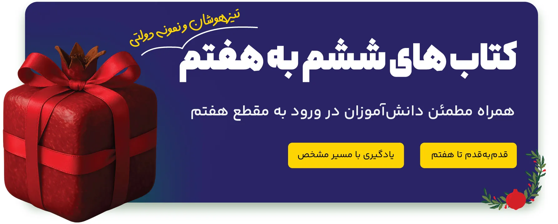 کتاب های تیزهوشان ششم به هفتم