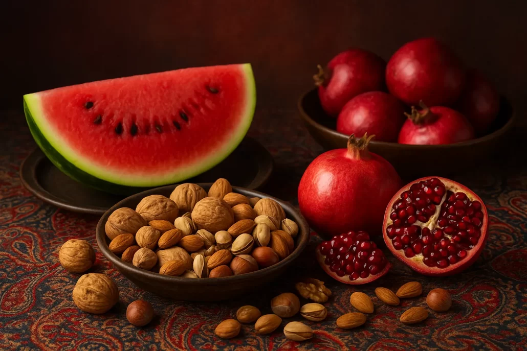 نمادشناسی خوراکی‌های شب یلدا