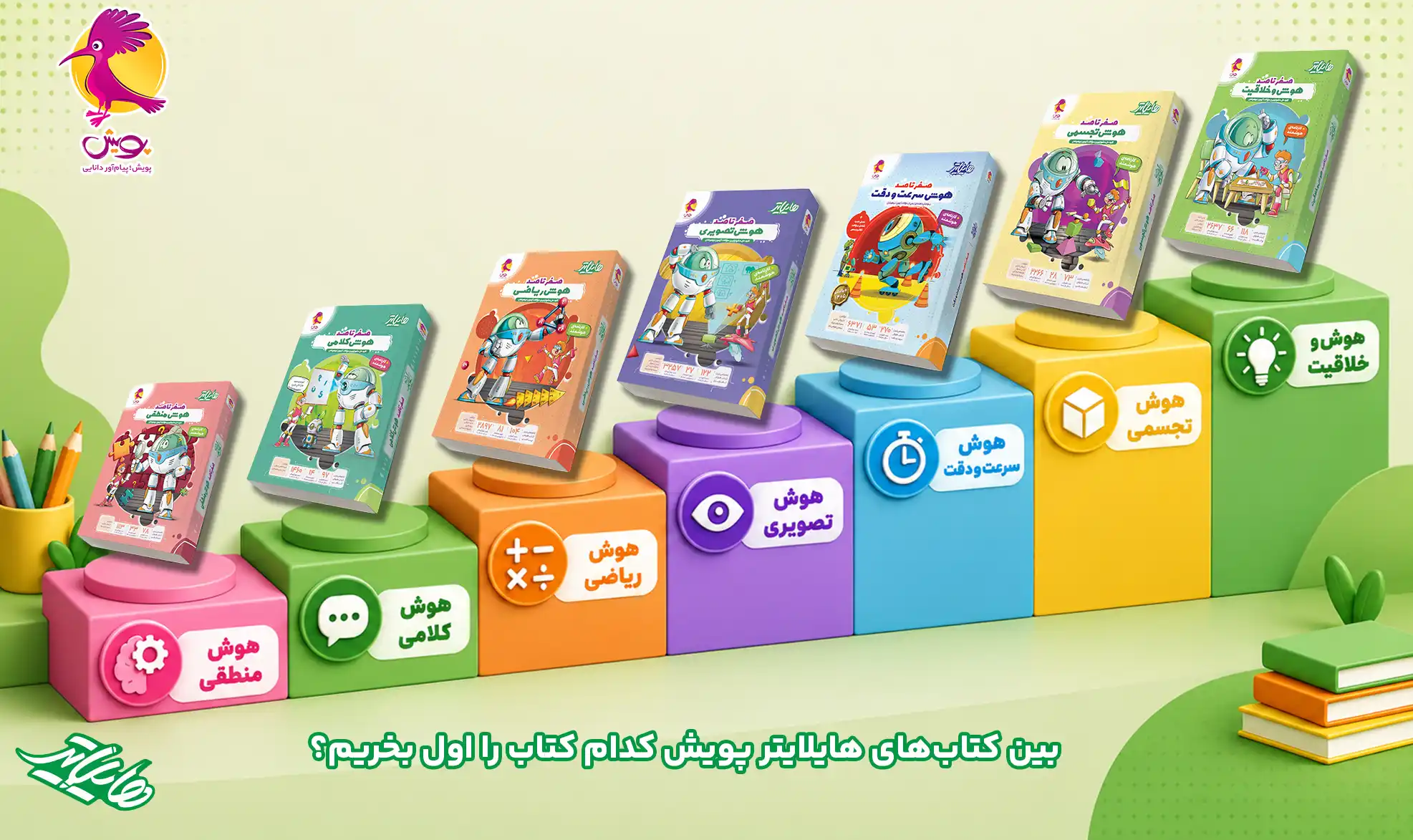 کدام کتاب هایلایتر مناسب است-انتشارات پویش